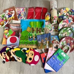 Mario Party Supplies Set